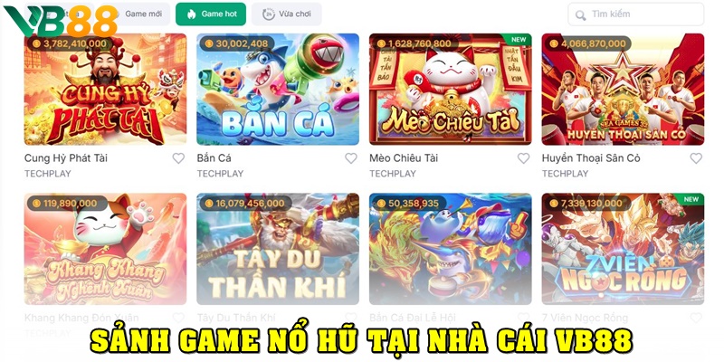 Khám Phá Nổ Hũ Là Gì Và Cách Săn Jackpot Khủng Tại Nhà Cái VB88 Khám phá sảnh nổ hũ tại nhà cái VB88